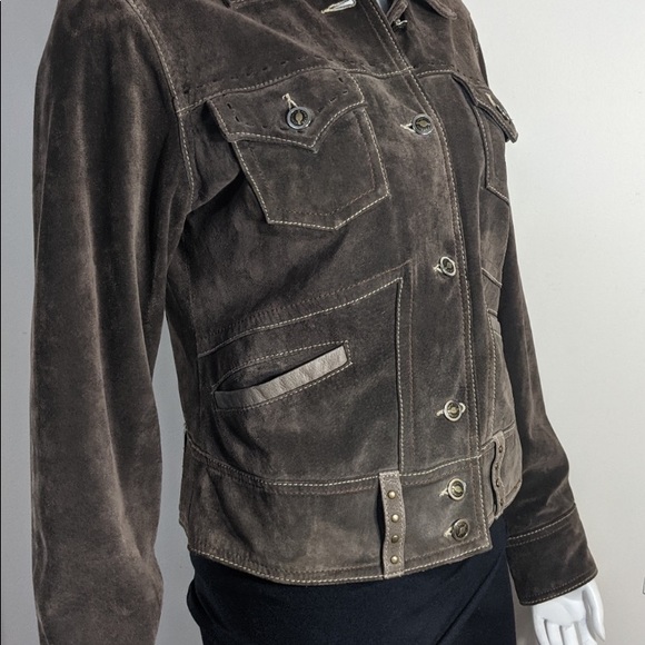 🍒 SKOTTS SUEDE Jacket !!! Premium Quality Washable Suede !!! - Picture 6 of 15